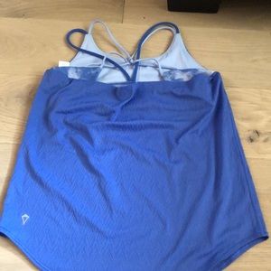 Ivivva girls size 10 sport tank top w built in bra